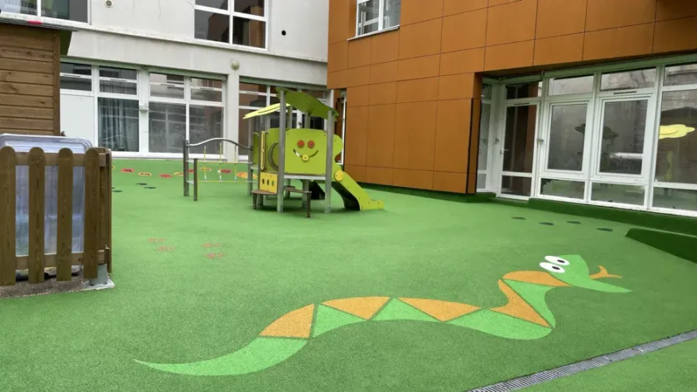 Sol coulé EPDM près de Chartres