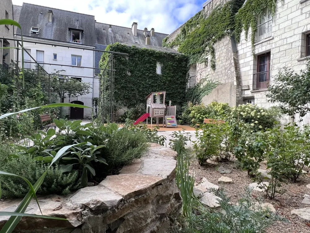 toboggan espace vert